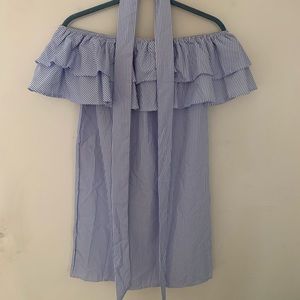 YOINS off the shoulder dress